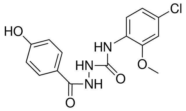 4-(4-CHLORO-2-METHOXYPHENYL)-1-(4-HYDROXYBENZOYL)SEMICARBAZIDE