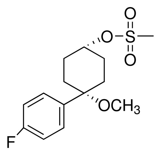 4-(4-Fluorophenyl)-4-methoxycyclohexyl methanesulfonate