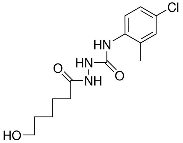 4-(4-CHLORO-2-METHYLPHENYL)-1-(6-HYDROXYHEXANOYL)SEMICARBAZIDE