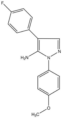 4-(4-Fluorophenyl)-1-(4-methoxyphenyl)-1<i>H</i>-pyrazol-5-amine