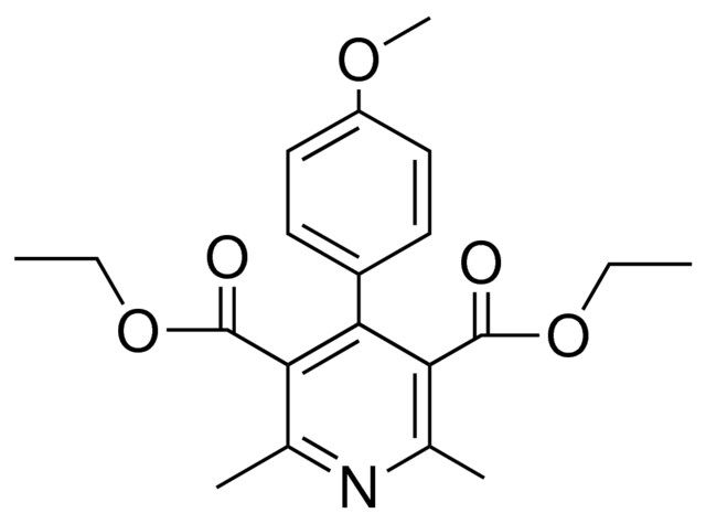 4-(4-METHOXY-PHENYL)-2,6-DIMETHYL-PYRIDINE-3,5-DICARBOXYLIC ACID DIETHYL ESTER