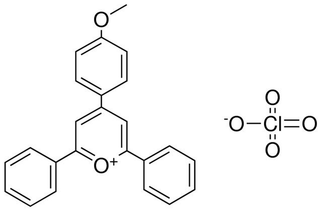 4-(4-METHOXY-PHENYL)-2,6-DIPHENYL-PYRANYLIUM, PERCHLORATE