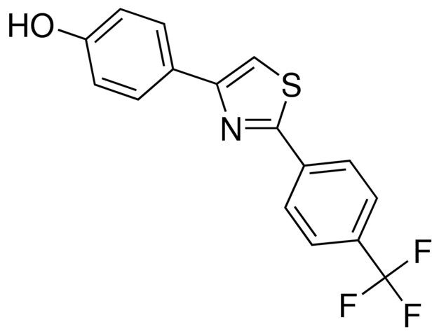 4-(4-Hydroxyphenyl)-2-[4-(trifluoromethyl)phenyl]-thiazole