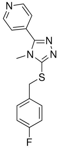 4-(5-((4-FLUOROBENZYL)THIO)-4-METHYL-4H-1,2,4-TRIAZOL-3-YL)PYRIDINE