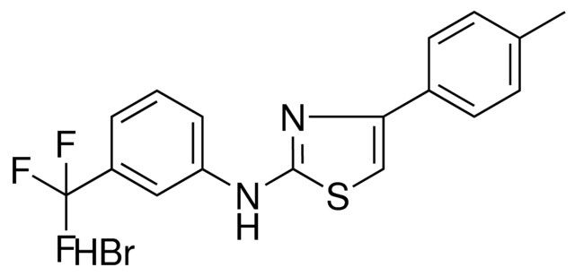 4-(4-METHYLPHENYL)-N-(3-(TRIFLUOROMETHYL)PH)-1,3-THIAZOL-2-AMINE HYDROBROMIDE