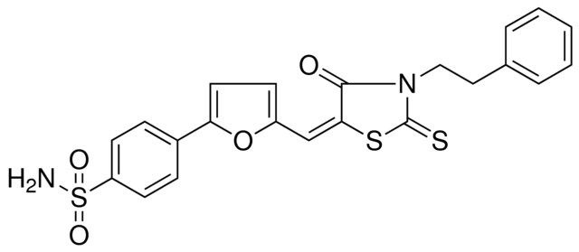 4-(5-{(E)-[4-OXO-3-(2-PHENYLETHYL)-2-THIOXO-1,3-THIAZOLIDIN-5-YLIDENE]METHYL}-2-FURYL)BENZENESULFONAMIDE