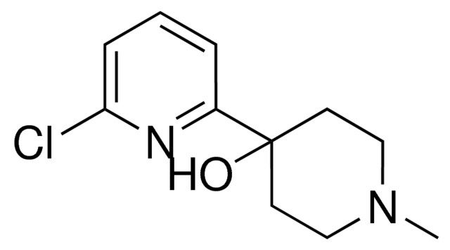 4-(6-CHLORO-2-PYRIDINYL)-1-METHYL-4-PIPERIDINOL