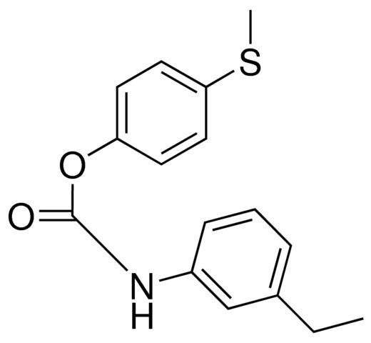 4-(METHYLTHIO)PHENYL N-(3-ETHYLPHENYL)CARBAMATE