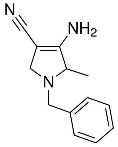 4-amino-1-benzyl-5-methyl-2,5-dihydro-1H-pyrrole-3-carbonitrile