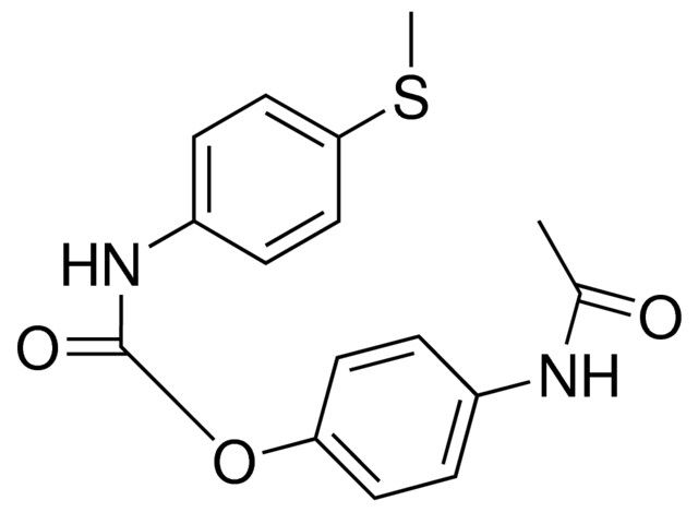 4-ACETAMIDOPHENYL N-(4-(METHYLTHIO)PHENYL)CARBAMATE