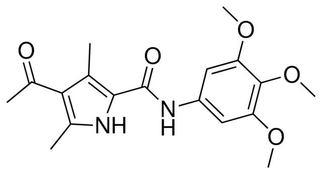 4-acetyl-3,5-dimethyl-N-(3,4,5-trimethoxyphenyl)-1H-pyrrole-2-carboxamide