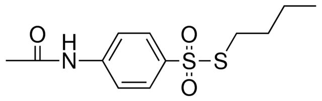 4-ACETYLAMINO-BENZENETHIOSULFONIC ACID S-BUTYL ESTER