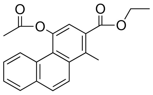 4-ACETOXY-1-METHYL-PHENANTHRENE-2-CARBOXYLIC ACID ETHYL ESTER