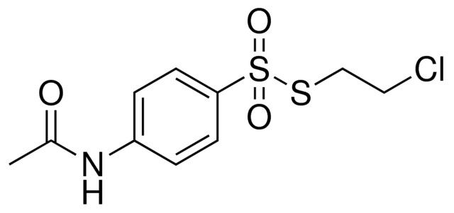 4-ACETYLAMINO-BENZENETHIOSULFONIC ACID S-(2-CHLORO-ETHYL) ESTER