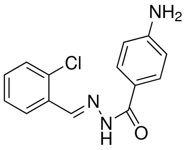 4-AMINOBENZOIC (2-CHLOROBENZYLIDENE)HYDRAZIDE