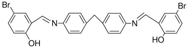 4-BROMO-2-((E)-{[4-(4-{[(E)-(5-BROMO-2-HYDROXYPHENYL)METHYLIDENE]AMINO}BENZYL)PHENYL]IMINO}METHYL)PHENOL