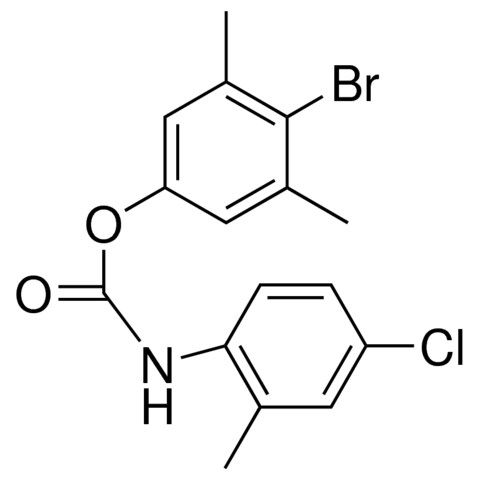 4-BROMO-3,5-DIMETHYLPHENYL N-(4-CHLORO-2-METHYL)PHENYLCARBAMATE