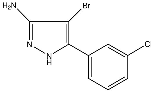 4-Bromo-5-(3-chlorophenyl)-1<i>H</i>-pyrazol-3-amine