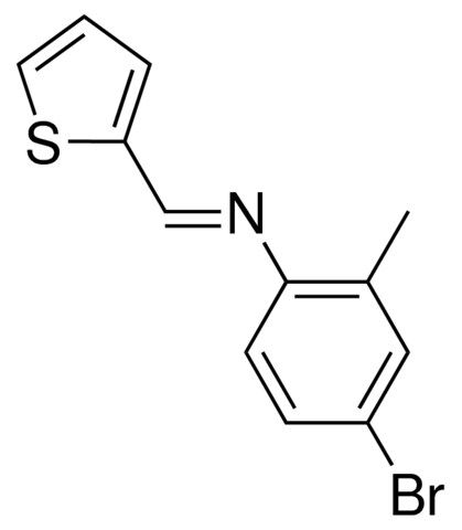 4-BROMO-N-(2-THIENYLMETHYLENE)-O-TOLUIDINE