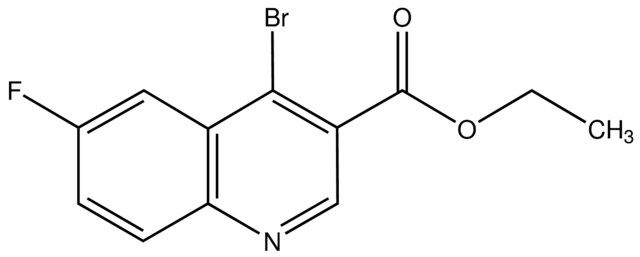 4-Bromo-6-fluoroquinoline-3-carboxylic acid ethyl ester