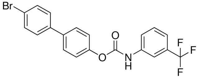 4-BROMO-4'-(((3-(TRIFLUOROMETHYL)ANILINO)CARBONYL)OXY)-1,1'-BIPHENYL