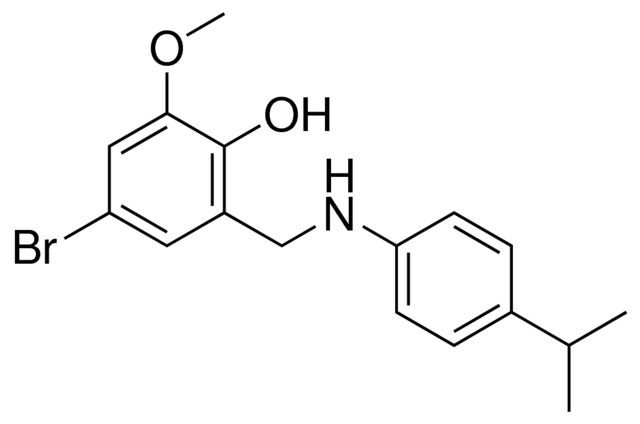 4-BROMO-2-((4-ISOPROPYLANILINO)METHYL)-6-METHOXYPHENOL