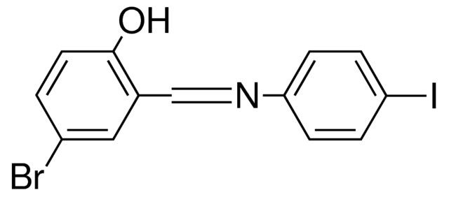 4-BROMO-2-((4-IODO-PHENYLIMINO)-METHYL)-PHENOL