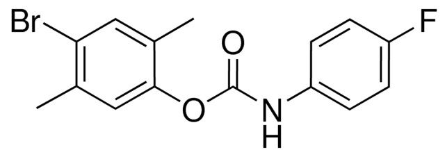 4-BROMO-2,5-DIMETHYLPHENYL N-(4-FLUOROPHENYL)CARBAMATE