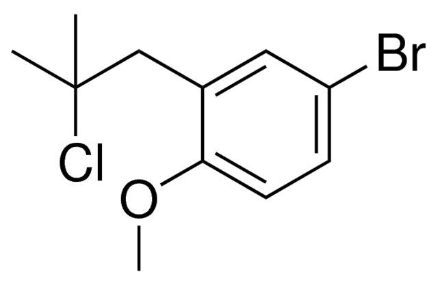 4-BROMO-2-(2-CHLORO-2-METHYL-PROPYL)-1-METHOXY-BENZENE