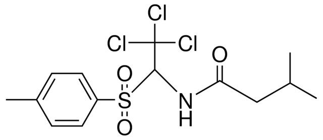 3-METHYL-N-(2,2,2-TRICHLORO-1-(TOLUENE-4-SULFONYL)-ETHYL)-BUTYRAMIDE