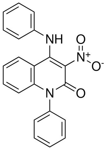 3-NITRO-1-PHENYL-4-PHENYLAMINO-1H-QUINOLIN-2-ONE