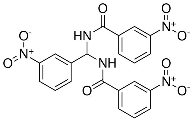 3-NITRO-N-[[(3-NITROBENZOYL)AMINO](3-NITROPHENYL)METHYL]BENZAMIDE