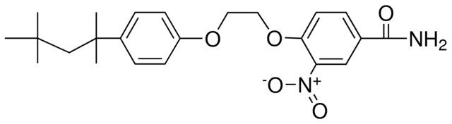 3-NITRO-4-(2-(4-(1,1,3,3-TETRAMETHYLBUTYL)PHENOXY)ETHOXY)BENZAMIDE