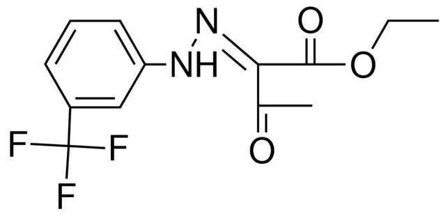 3-OXO-2-((3-TRIFLUOROMETHYL-PHENYL)-HYDRAZONO)-BUTYRIC ACID ETHYL ESTER