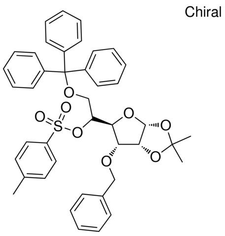 3-O-benzyl-1,2-O-(1-methylethylidene)-5-O-[(4-methylphenyl)sulfonyl]-6-O-trityl-alpha-D-allofuranose