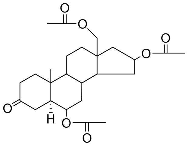 3-OXO-5-ALPHA-ANDROSTANE-6-BETA,16-BETA,18-TRIYL TRIACETATE