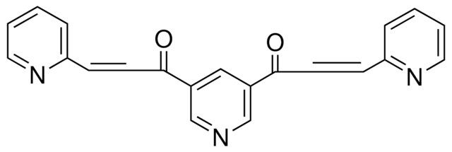 3-PYRIDIN-2-YL-1-(5-(3-PYRIDIN-2-YL-ACRYLOYL)-PYRIDIN-3-YL)-PROPENONE