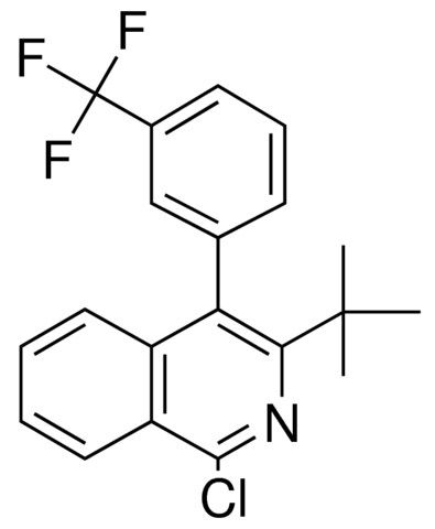 3-TERT-BUTYL-1-CHLORO-4-(3-(TRIFLUOROMETHYL)PHENYL)ISOQUINOLINE