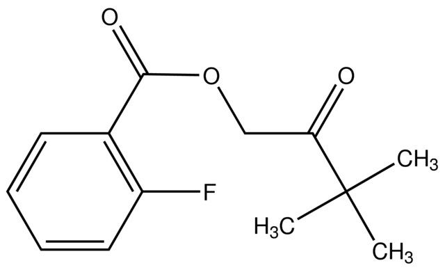 3,3-Dimethyl-2-oxobutyl 2-fluorobenzoate