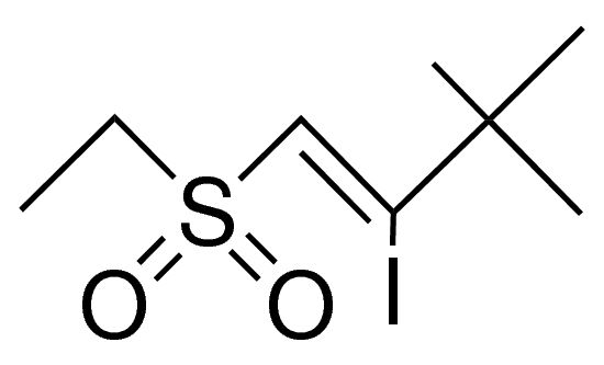 3,3-DIMETHYL-2-IODO-1-BUTENYL ETHYL SULFONE