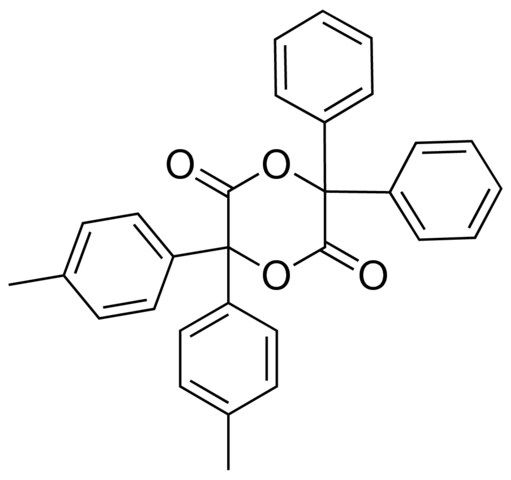 3,3-DIPHENYL-6,6-BIS(P-TOLYL)-1,4-DIOXANE-2,5-DIONE