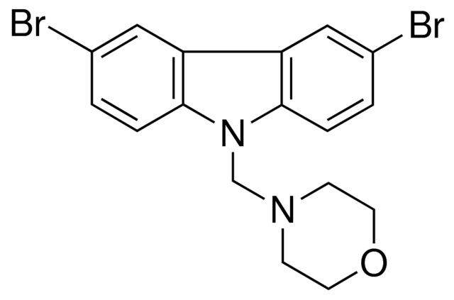 3,6-DIBROMO-9-MORPHOLIN-4-YLMETHYL-9H-CARBAZOLE