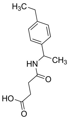 4-{[1-(4-Ethylphenyl)ethyl]amino}-4-oxobutanoic acid