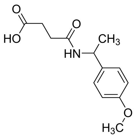 4-{[1-(4-Methoxyphenyl)ethyl]amino}-4-oxobutanoic acid