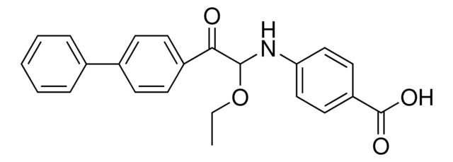 4-[(2-[1,1-Biphenyl]-4-yl-1-ethoxy-2-oxoethyl)amino]benzoic acid