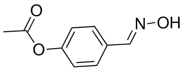 4-[(E)-(hydroxyimino)methyl]phenyl acetate