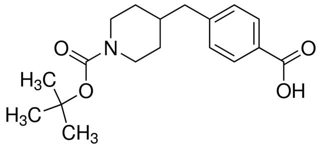 4-{[1-(<i>tert</i>-Butoxycarbonyl)-4-piperidinyl]methyl}benzoic acid