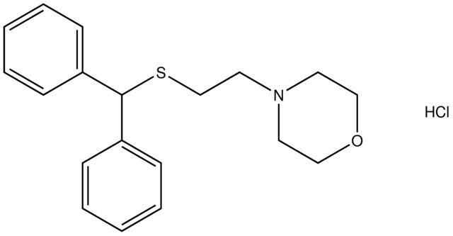 4-[2-(benzhydrylsulfanyl)ethyl]morpholine hydrochloride