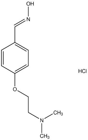 4-[2-(dimethylamino)ethoxy]benzaldehyde oxime hydrochloride