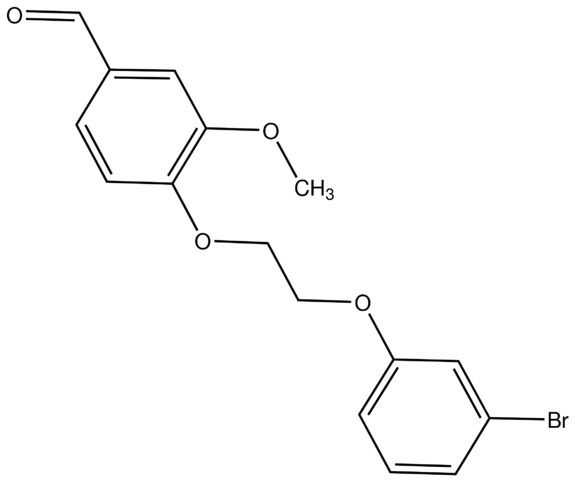 4-[2-(3-Bromophenoxy)ethoxy]-3-methoxybenzaldehyde